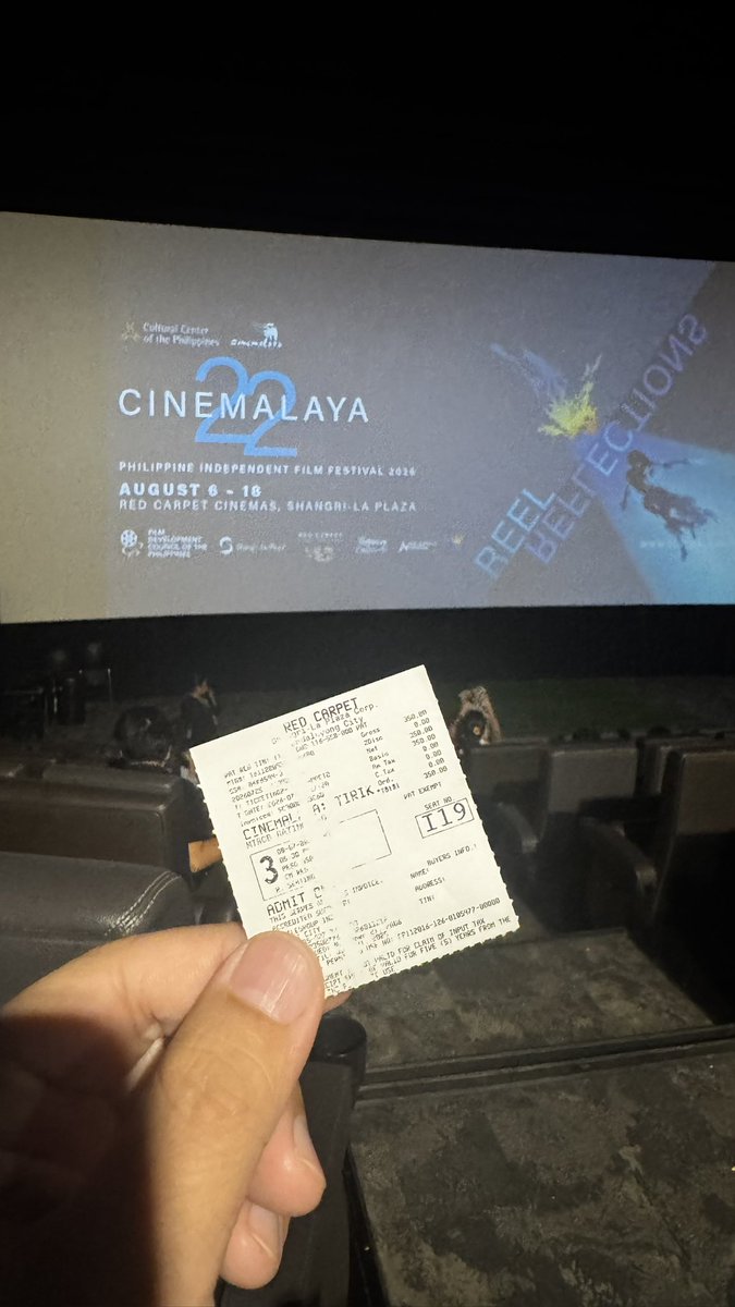 MapulangPaslit's tweet photo. interesting yung story ng Tirik at gusto ko talaga sya magustuhan kaso, nakatulog ako towards the end kaya na lost nako sa ending. Sa talkback, andami ko natutunan, at sana, yung mga nasabi nila, nag reflect sa film para mas lalo ma appreciate #Cinemalaya2026 https://t.co/wRgxy5hz8u