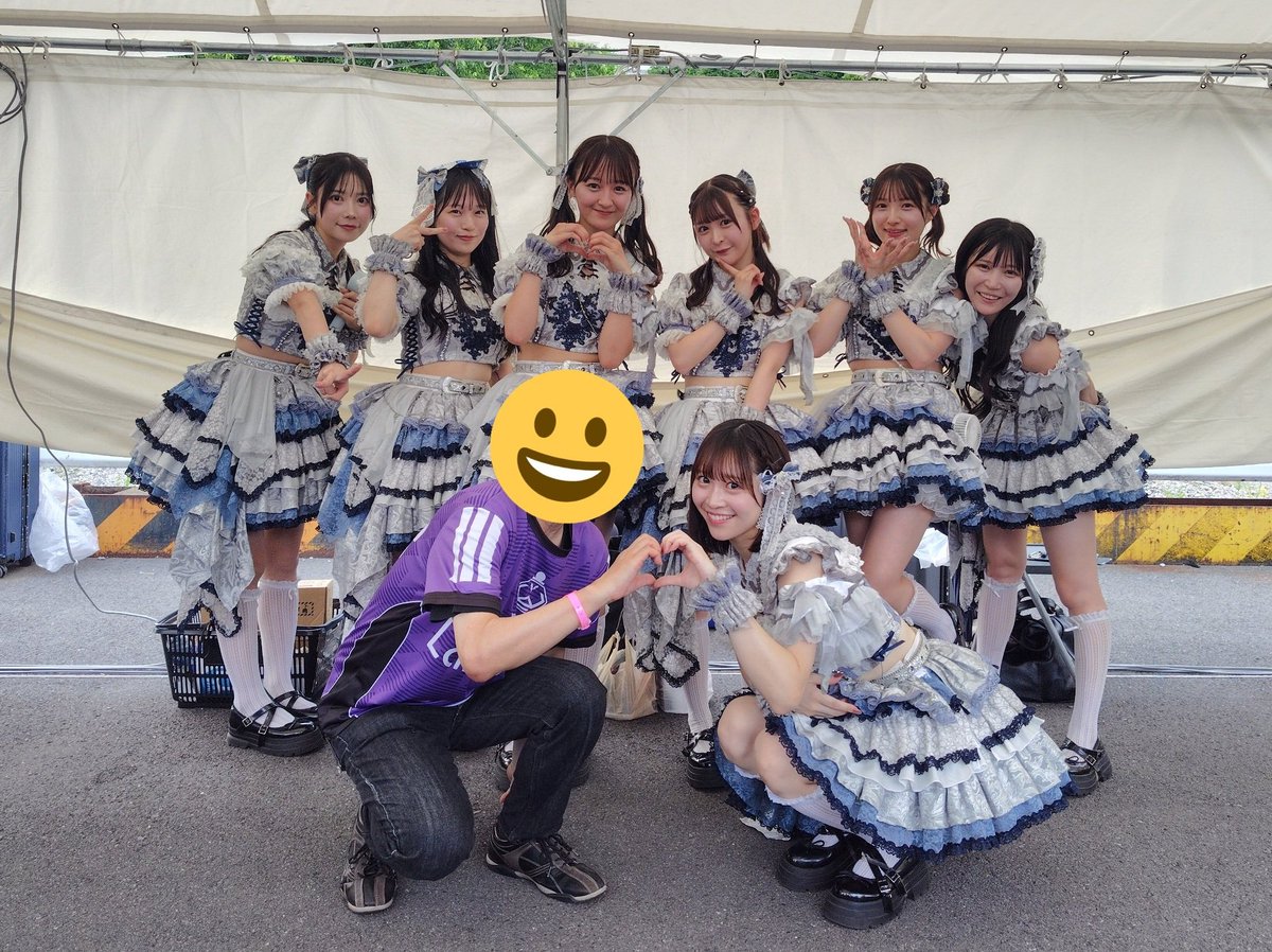 Hanafusa_2525's tweet photo. 『IDOL SUMMER JUNGLE 2026 』

DAY1、DAY3 両日ともめちゃくちゃ暑くて汗だくだったけど、愛梨ちゃんはボブに可愛く変身してるし、ホースの雨？も降ってきたり楽しかったです☺️🌠🌠

#汐田愛梨 
#ワガラノ 
#サマジャン https://t.co/uUSh8hqYfW
