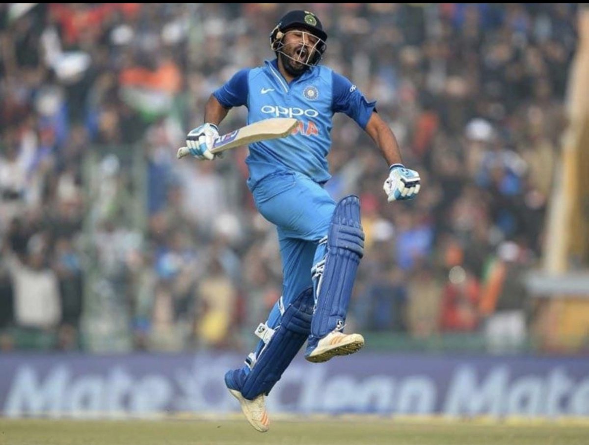 harshdubey1007's tweet photo. 🏏 रोहित शर्मा के तीन ऐतिहासिक 
      ODI दोहरे शतक

209 रन — ऑस्ट्रेलिया के खिलाफ 🇦🇺

तारीख: 2 नवंबर 2013

🏟️ मैदान: एम. चिन्नास्वामी स्टेडियम, बेंगलुरु
🏏 विपक्षी: ऑस्ट्रेलिया
🔥 स्कोर: 209 रन
⚾ गेंदें: 158
4️⃣ चौके: 12
6️⃣ छक्के: 16
📊 स्ट्राइक रेट: लगभग 132.27

रोहित ने इस पारी में 16 छक्के लगाए, जो उस समय ODI की एक पारी में सबसे ज्यादा छक्कों का रिकॉर्ड था। भारत ने 383/6 का विशाल स्कोर बनाया और ऑस्ट्रेलिया को 326 रन पर रोककर 57 रन से मैच जीता। 

यह रोहित का पहला ODI दोहरा शतक था और वह ODI में 200 का आंकड़ा पार करने वाले सिर्फ तीसरे बल्लेबाज़ बने।

2️⃣ 264 रन — श्रीलंका के खिलाफ 🇱🇰

📅 तारीख: 13 नवंबर 2014
🏟️ मैदान: ईडन गार्डन्स, कोलकाता
🏏 विपक्षी: श्रीलंका
🔥 स्कोर: 264 रन
⚾ गेंदें: 173
4️⃣ चौके: 33
6️⃣ छक्के: 9
📊 स्ट्राइक रेट: लगभग 152.60

यह पारी तो क्रिकेट इतिहास में ही अमर हो गई। रोहित ने 264 रन बनाए, जो आज भी पुरुष ODI में सबसे बड़ा व्यक्तिगत स्कोर है। उन्होंने 33 चौके लगाकर एक ODI पारी में सबसे ज्यादा चौकों का रिकॉर्ड भी बनाया। 

भारत ने 404/5 का स्कोर बनाया और श्रीलंका को 251/8 पर रोककर 153 रन से जीत दर्ज की।
सबसे खास बात—रोहित इस पारी के साथ दो ODI दोहरे शतक लगाने वाले क्रिकेट इतिहास के पहले बल्लेबाज़ बने। 

3️⃣ 208* रन — श्रीलंका के खिलाफ 🇱🇰

📅 तारीख: 13 दिसंबर 2017
🏟️ मैदान: PCA IS Bindra Stadium, मोहाली
🏏 विपक्षी: श्रीलंका
🔥 स्कोर: 208 रन*
⚾ गेंदें: 153
4️⃣ चौके: 13
6️⃣ छक्के: 12
📊 स्ट्राइक रेट: 135.94

यह पारी रोहित के लिए इसलिए भी खास थी क्योंकि वह उस समय भारत की कप्तानी कर रहे थे। उन्होंने सिर्फ 153 गेंदों में नाबाद 208 रन ठोक दिए। 

भारत ने 392/4 का स्कोर बनाया और श्रीलंका को 251/8 पर रोककर 141 रन से मैच जीता। रोहित को Player of the Match चुना गया। 

इस पारी के साथ रोहित तीन ODI दोहरे शतक लगाने वाले दुनिया के पहले और अब तक एकमात्र बल्लेबाज़ बन गए।

📊 तीनों डबल हंड्रेड एक नजर में

🏏 पारी     📅 तारीख       🆚 विपक्षी      🏟️ मैदान

पहली     2 Nov 2013    🇦🇺 ऑस्ट्रेलिया    बेंगलुरु

दूसरी     13 Nov 2014   🇱🇰 श्रीलंका     कोलकाता

तीसरी    13 Dec 2017   🇱🇰 श्रीलंका       मोहाली

@ImRo45 #Rohitsharma