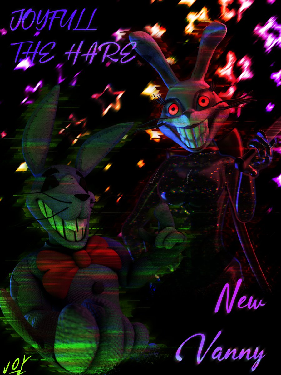 COELHOJOYMXES's tweet photo. New vanny &amp; Joyfull 🐇🌙🔪

Vanny model - @Opmgr_Dev 
Joyfull model - Me &amp; @GamesPOfficial 

#fnafsecuritybreach #fnaf #fnafaniversary https://t.co/PVuj2iqllz