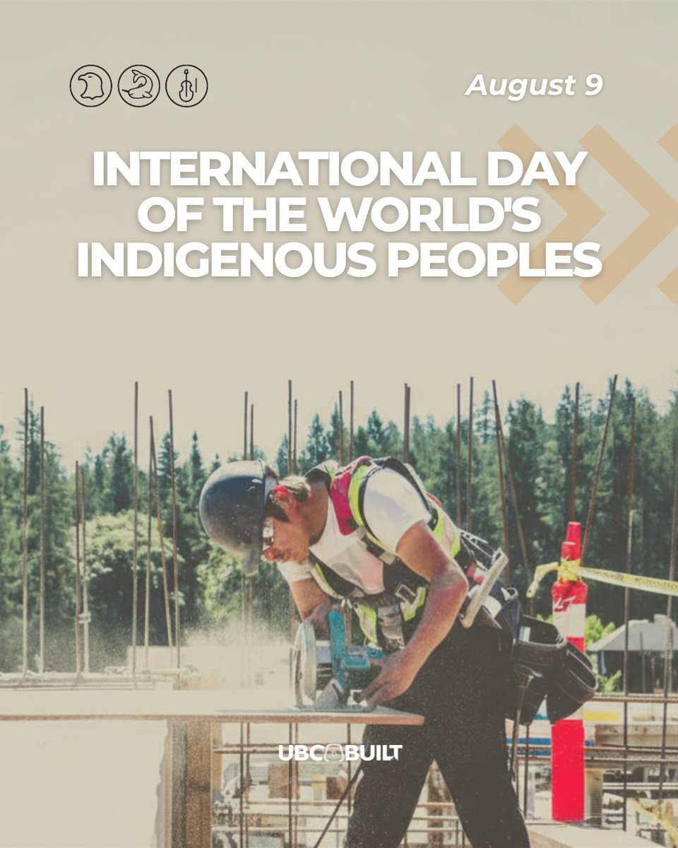 ubcja_crc's tweet photo. Today, we recognize the International Day of the World's Indigenous Peoples, a day to honour the rich cultures, histories, traditions, and contributions of Indigenous Peoples worldwide.
Together, we continue building stronger communities where everyone is valued and respected. https://t.co/e00STT0PWy
