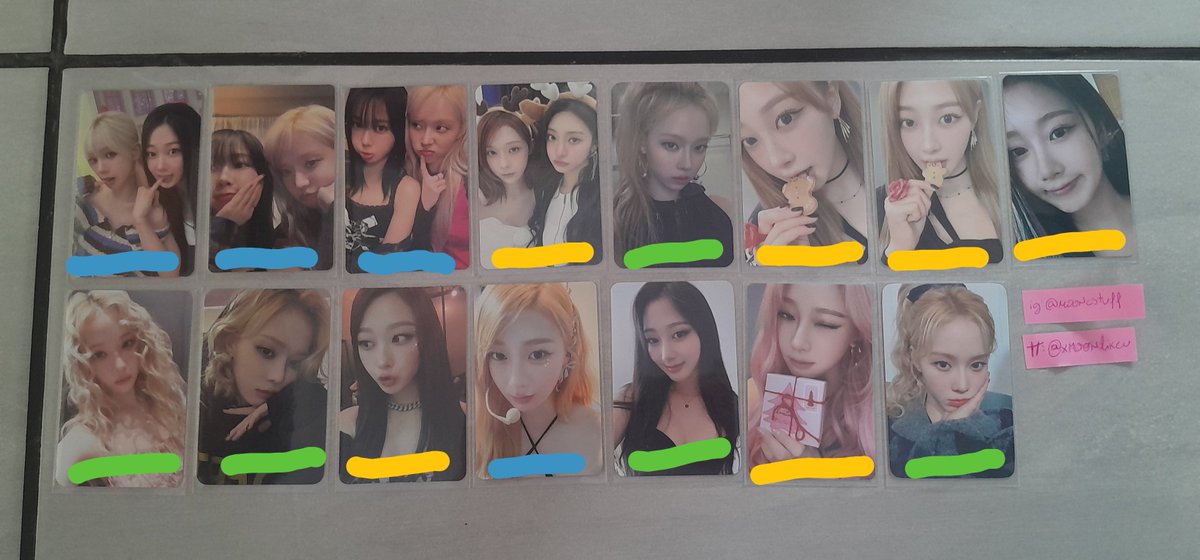 xmoonlikeu's tweet photo. VENDO VENDA VARIADOS AESPA WINTER GISELLE NINGNING

- Valores abaixo + frete nacional a calcular:
azul: 85
verde: 50
amarelo: 35
- Mando vídeo dos cards
- Envio em até duas semanas
- Feedbacks positivos no ig @/mooncstuff https://t.co/195lS80xMU