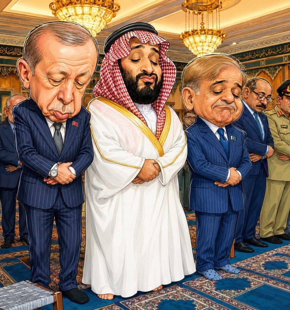 D_F_313_'s tweet photo. #America wants to create conflict between Sunni Muslims and Shia Muslims for its own interests, so that it can sit back comfortably while Sunnis and Shias remain divided.

The first step you have seen is the security agreement formed between #Pakistan, #Turkey, and #Saudi_Arabia. https://t.co/KFC1BaO4dn