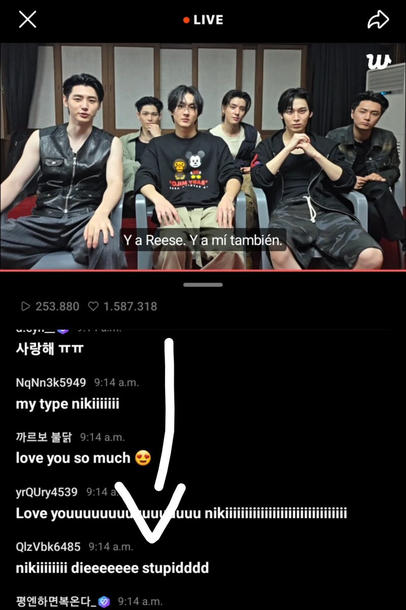 Deobiio's tweet photo. BELIFT the same company that deleted every comment about heeseung but doesn't delete comments like this??? @BELIFTLAB DO YOU FUCKING JOB YOU USELESS COMPANY 

ss cr to op https://t.co/YgjjVoRg4s