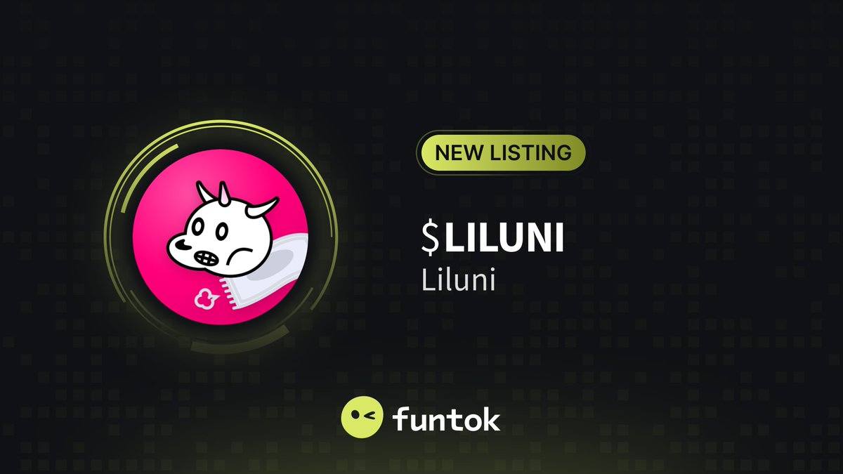 funtokio's tweet photo. π₯ New Listing @LilUni_Coin π₯
$LILUNI is now listed on FunTok.
π° Market Cap: $728,100
π Discover: https://t.co/SywI6ZfaWh
#NewListing #FunTok #Robinhood https://t.co/R3guEgY80T