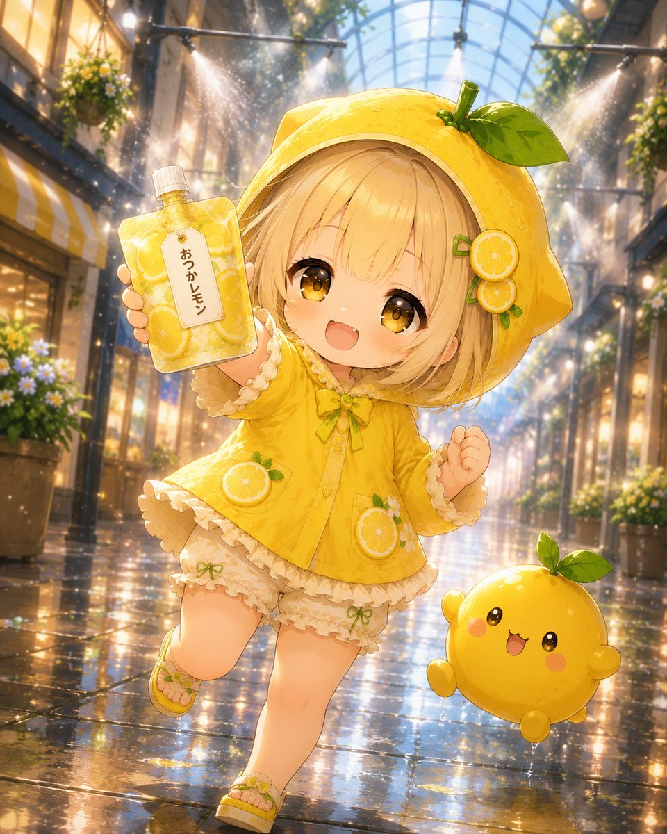おつかレモン 🍋「レモンinゼリーだもんっ」