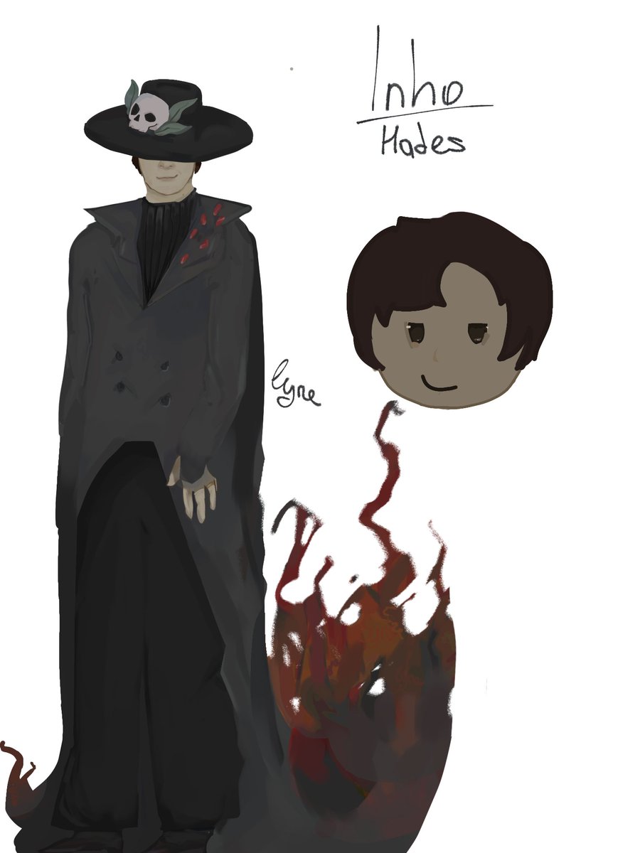 qwquno's tweet photo. #inho as hades, im finally done with those,if you have any ideas for drawing please give me them😓
#inhun version w/o the hat is in the comments https://t.co/NhuuLP1Knp