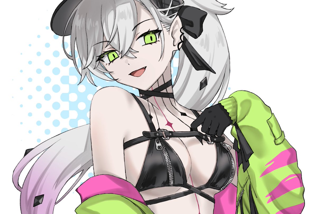 0Cmja's tweet photo. 水着リリス https://t.co/hLEmWc9HvN