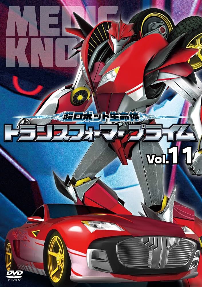 knockoutfangirl's tweet photo. Knockout for the cover art of the Japanese Transformers: Prime DVDs https://t.co/RGkfe42EiS