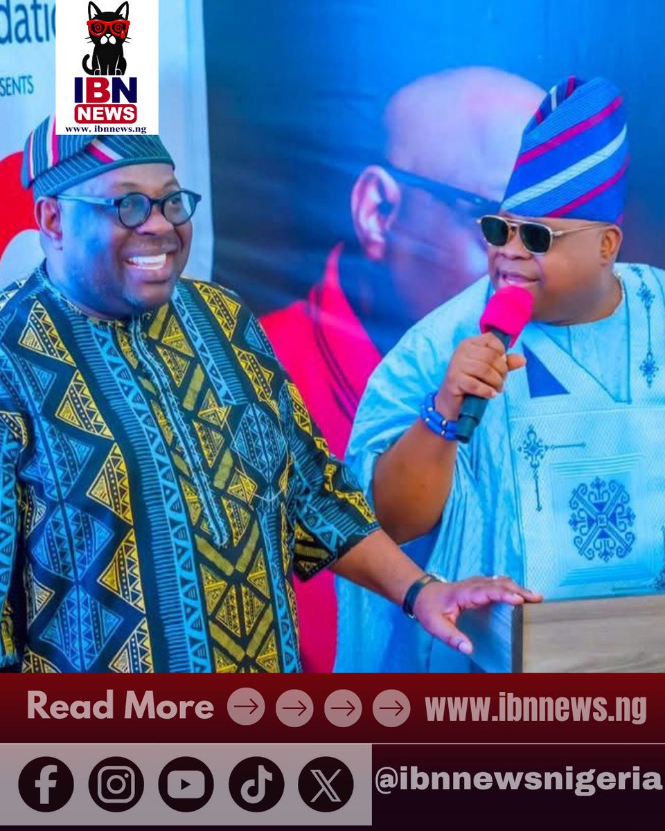 ibnnewsnigeria's tweet photo. ADC chieftain Dele Momodu has urged Osun Governor Ademola Adeleke and his supporters to remain vigilant ahead of the August 15 governorship election.
Read more: https://t.co/G4qZHEZMoe
#Osun #Momodu #Adeleke #2027 #IBNNews https://t.co/kOySxSgUfJ