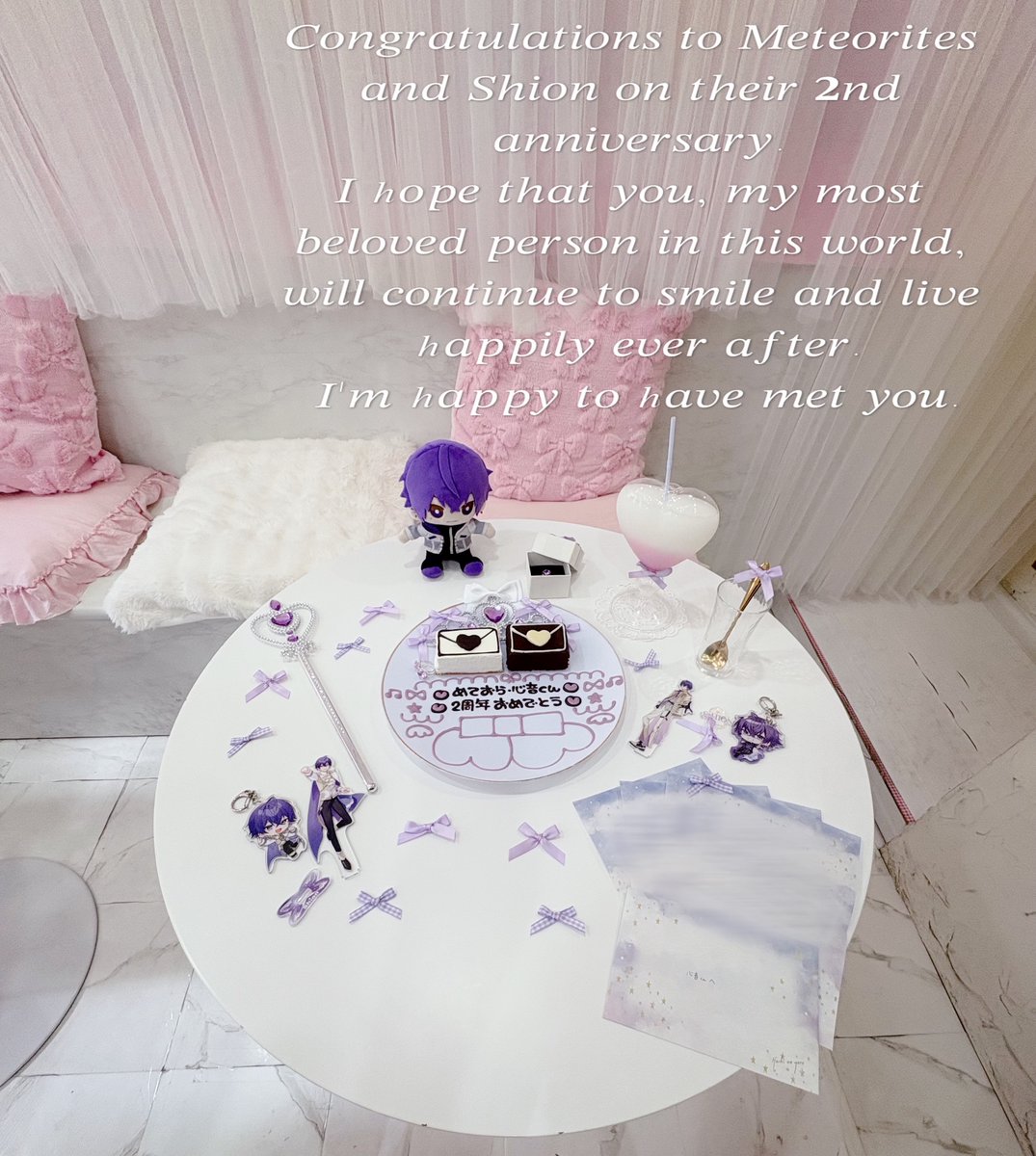 shi0n_luv's tweet photo. ⠀⠀⠀⢸⣦⡀⠀⠀⠀⠀⢀⡄
⠀⠀⠀⢸⣏⠻⣶⣤⡶⢾⡿⠁
⠀⠀⣀⣼⠷ 𝟐𝐧𝐝 𝐀𝐧𝐧𝐢𝐯𝐞𝐫𝐬𝐚𝐫𝐲 
⠴⣾⣯⣅⣀   𝐌𝐞𝐭𝐞𝐨𝐫𝐢𝐭𝐞𝐬 𝐚𝐧𝐝 𝐒𝐡𝐢𝐨𝐧
⠀⠀⠀⠉⢻⡇⣤⣾⣿⣷⣿⣿
⠀⠀⠀⠀⠸⣿⡿⠏
⠀⠀⠀⠀⠀⠟⠁

𖤐 #心音くん活動2周年
𖤐 #めておら2周年 
𖤐 #心音くん

想いはDMに💭 https://t.co/UDRVCjlqRd