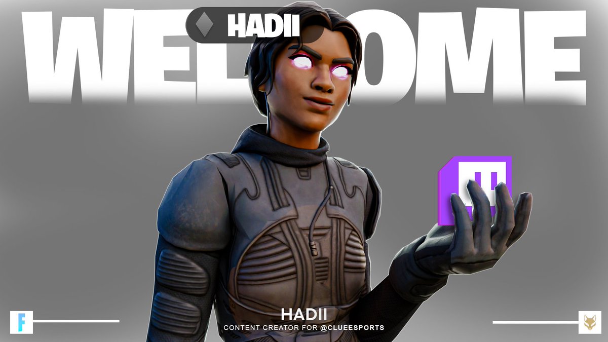 ClueEsport's tweet photo. WELCOME @hadiifn_  TO CLUE ESPORT! 

We are hyped to announce Hadi as our new official Content Creator!

Check out his streams and drop a follow!

#WeAreCLUE🦊 https://t.co/375Gk86QEq