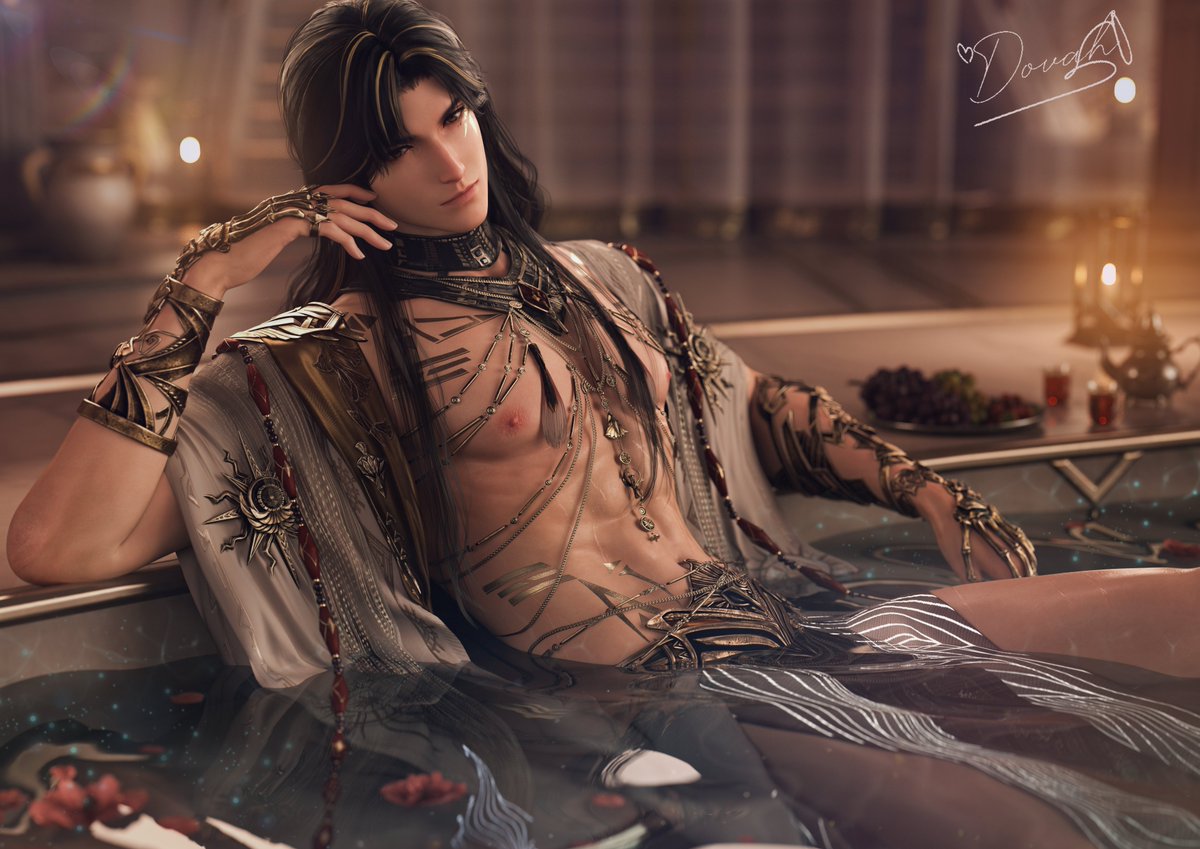 dovah_vakarian's tweet photo. More God of Annihilation because he is so beautiful 🥹🧡

#Zayne #ZayneFanart #黎深 #LoveandDeepspace #恋与深空 https://t.co/vyVU6WxdrU