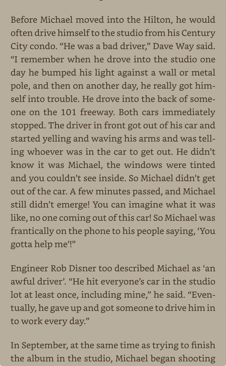 LiberianGirl779's tweet photo. “Michael was an awful driver. He hit everyone's car in the studio lot at least once. Eventually, he gave up and got someone to drive him in to work every day."😂😂😂 https://t.co/uojowt3Ukq