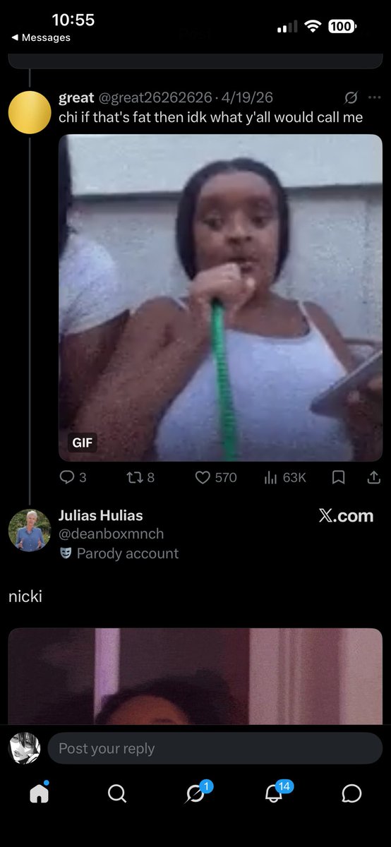 V1VNST's tweet photo. @deanboxmnch @jessealordiah What’s the difference between men and you? Aren’t you bashing a woman right now? https://t.co/pwkHt5IBAP