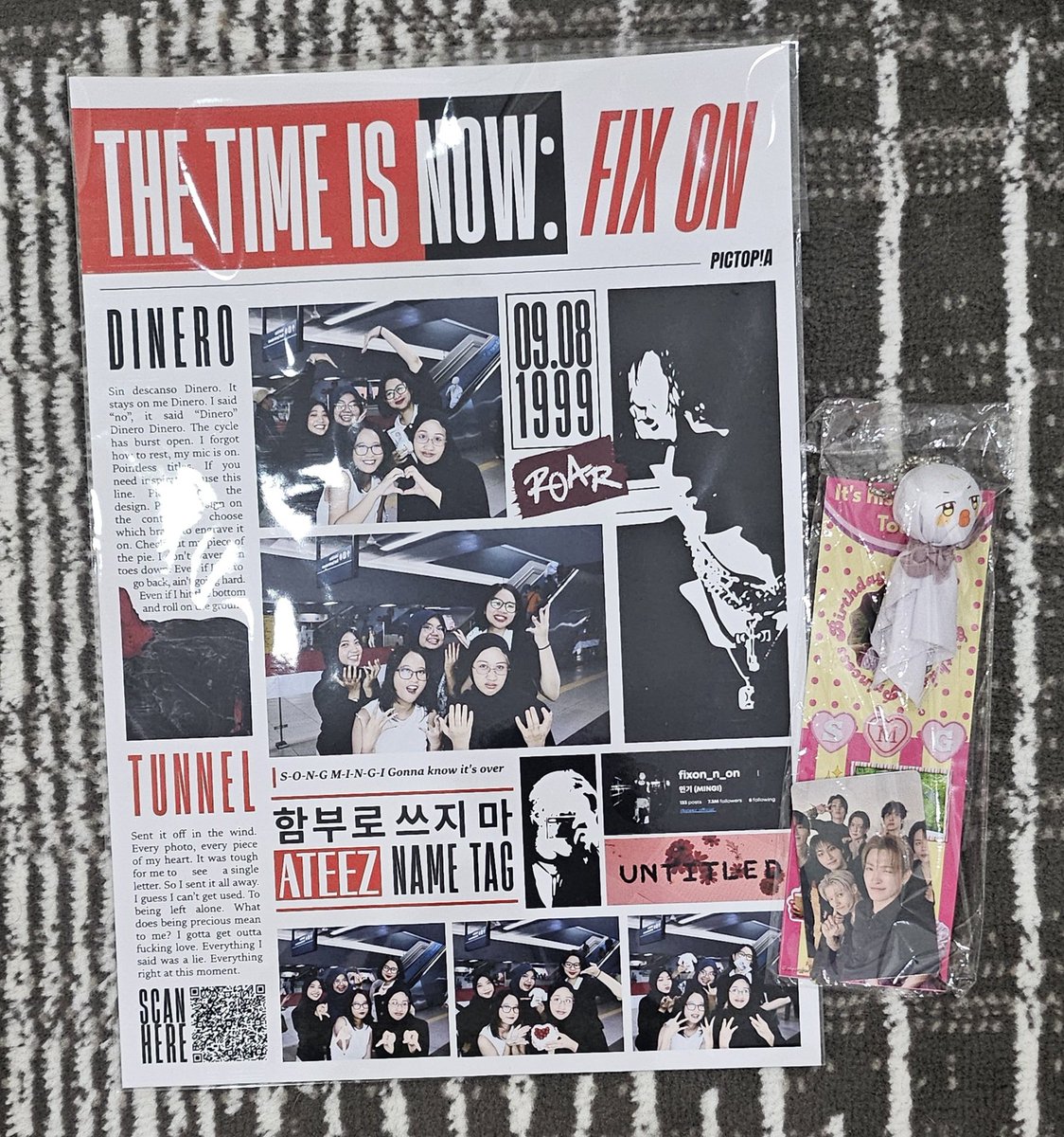 Lyxishere's tweet photo. ⭒❀⋆☆↠[🧭] 𝓣𝓸𝓭𝓪𝔂'𝓼 𝓐𝓬𝓽𝓲𝓿𝓲𝓽𝔂!↞☆⋆❀⭒

Had a Blast today watching #AteezinCinema ❤️‍🔥 Makasih banyak ke kak Zi, Kak Lady, and Ami for letting me + Zee nimbrung dan akhirnya ikut photobooth bday Mingi 🥹🤍 &amp; freebiesnya yg ucull! @matzhwall @mengjamets @winyunh0 https://t.co/qQ0EZqE40r