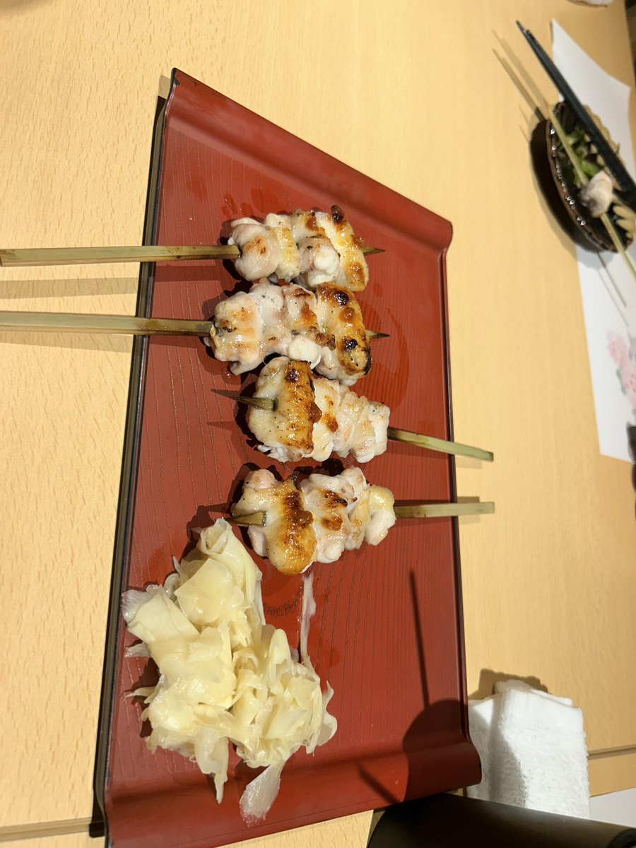 anmkbt1's tweet photo. あ、これは今日食べた焼き鳥！ https://t.co/lt3voPyhom