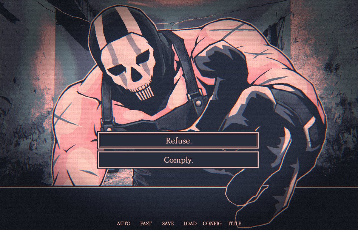 486958Arrokoth's tweet photo. [COD Fangame] Butcher-Me-Not? 

Come get locked in Butcher Ghost’s... uh, basement?

This game contains:
- Being threatened by a butcher
- Having your mouth thoroughly inspected
- Being treated like someone’s property

https://t.co/sep2jcr8Wl https://t.co/r0asP92uWw
