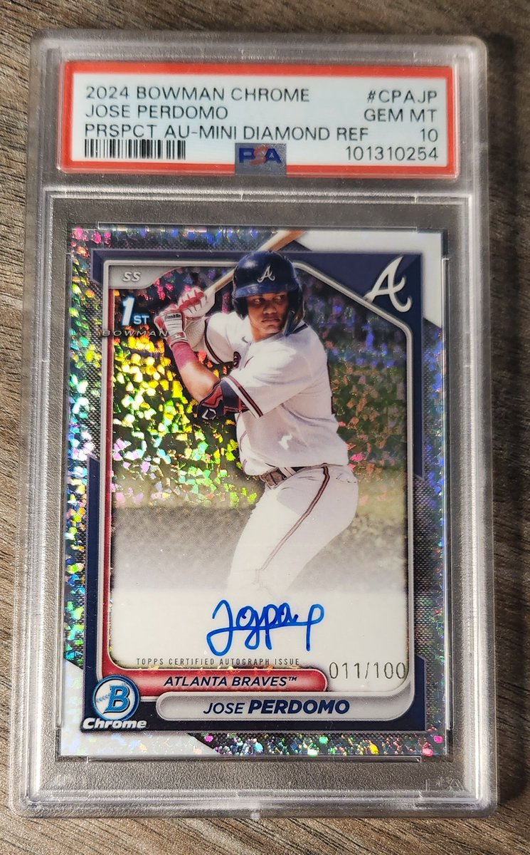 jpage16's tweet photo. @Bradley_Hinton @Elliott0924 @davisdugout @premiercards_2 Perdomo 1st auto /100
PSA 10
$100 bmwt https://t.co/VUDFfL5juq