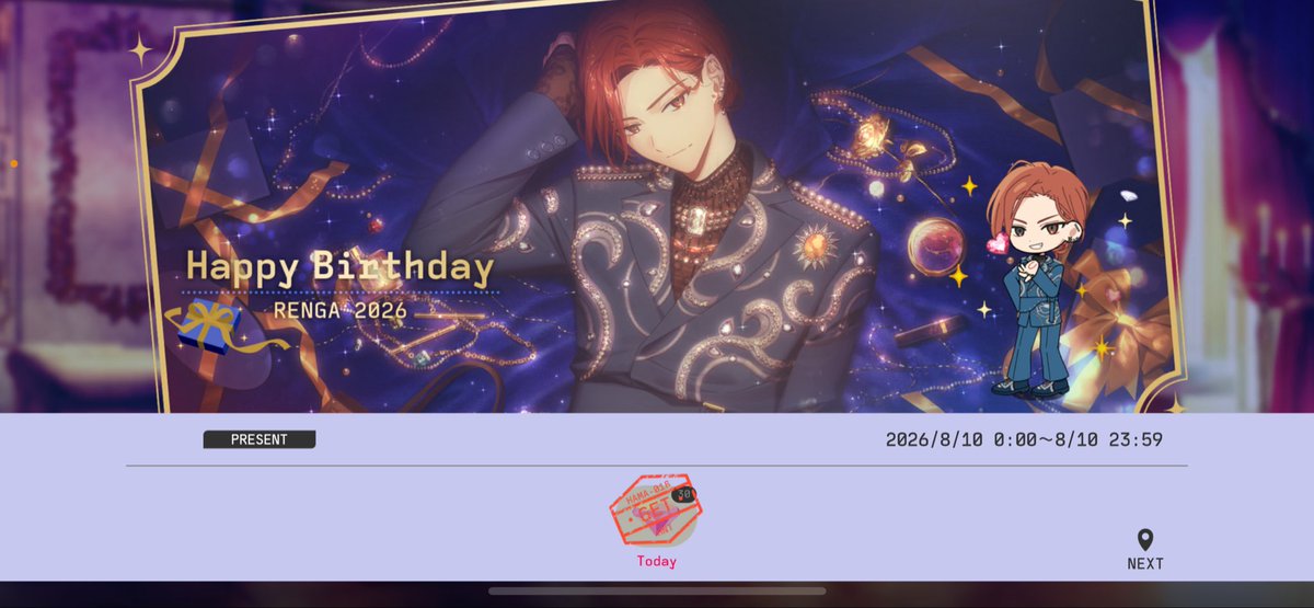 yk_t015's tweet photo. 練牙お誕生日おめでとう(՞_  ̫ _՞)゛🌹 https://t.co/fpdkK5gGVT