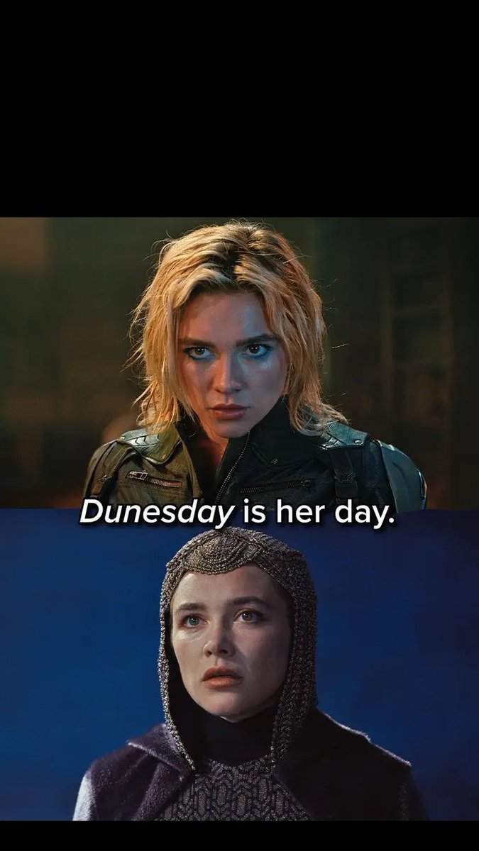 omurusamuel22's tweet photo. Florence Pugh 

Avengers: Doomsday X Dune: Part Three 

Both films are being released on 18 December 2026 

#florencepugh #cinema #avengers #dune https://t.co/NOEa0rp43m