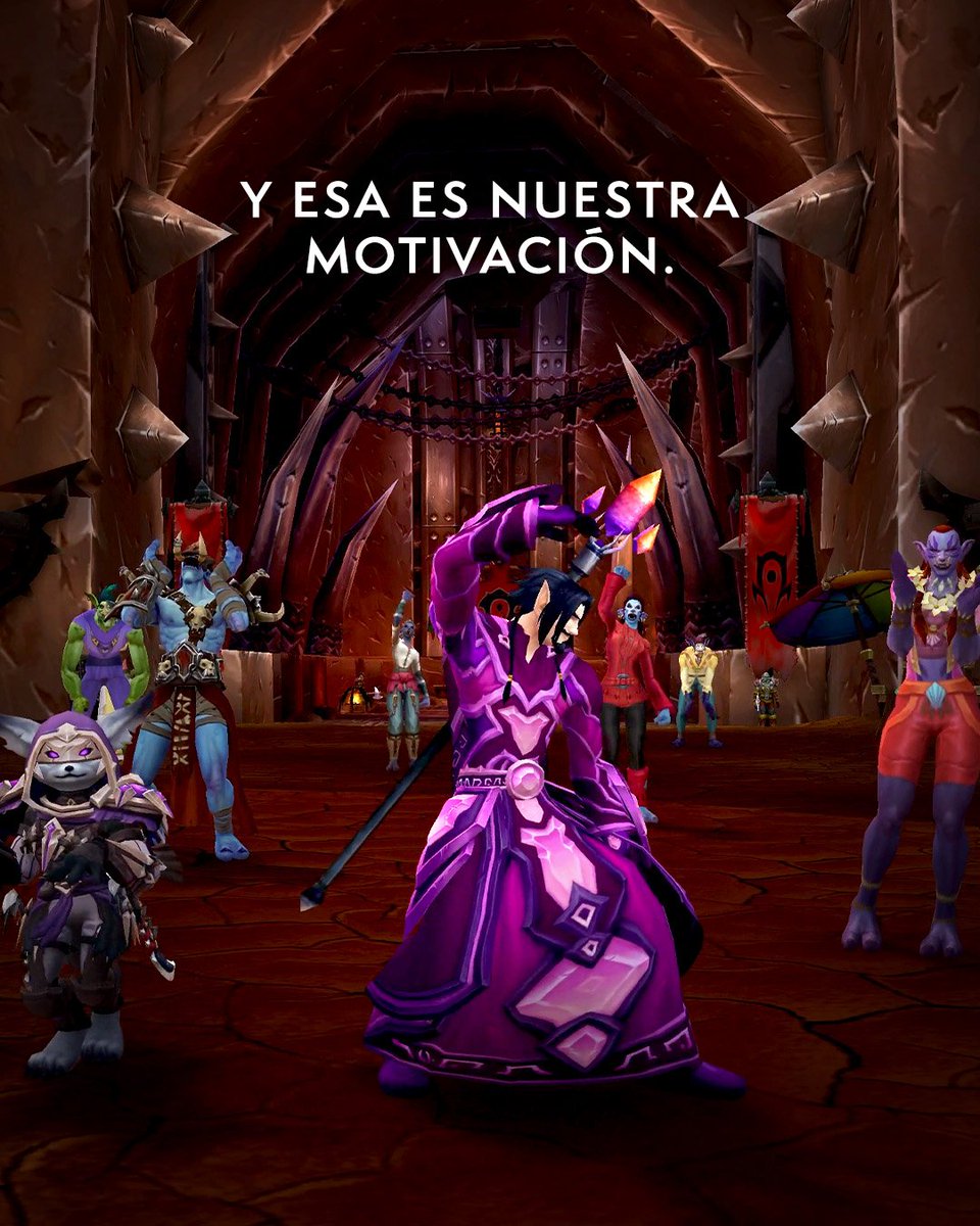 WarcraftLATAM's tweet photo. Porque generas momentos increíbles. 📸

Para la comunidad. 🤝 

La persona que lee esto es nuestra motivación. https://t.co/8aM3ZUJtas