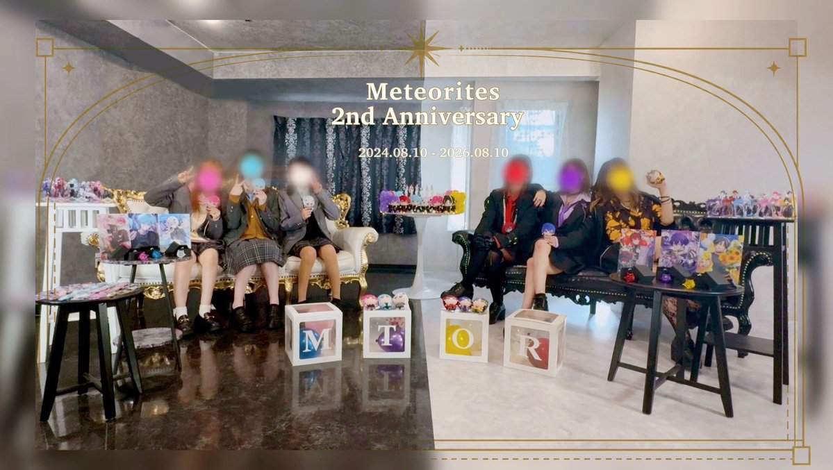 Myuura_22730's tweet photo. 💫めておら - Meteorites -💫
2nd Anniversary

2024.08.10 → 2026.08.10

これからも6人の隕石を照らすステラでいられますように。

2周年おめでとう。

これから先も6人と一緒に歩んでいけますように。
ずっとついていくよ。

#めておら2周年 https://t.co/lPWzzStC0T
