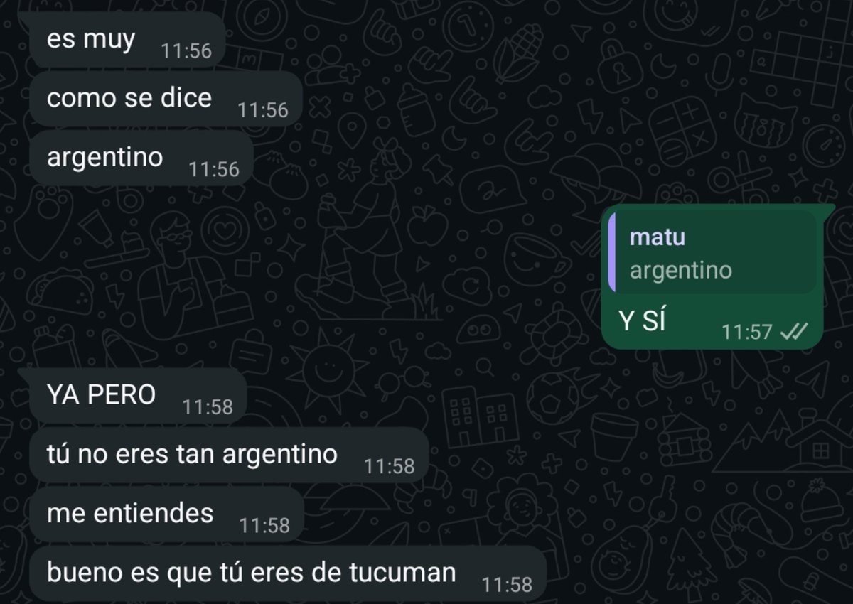 drehpk's tweet photo. SIEMPRE ME VAN A DESCANSAR POR TUCUMANO https://t.co/YWBZyomIlr