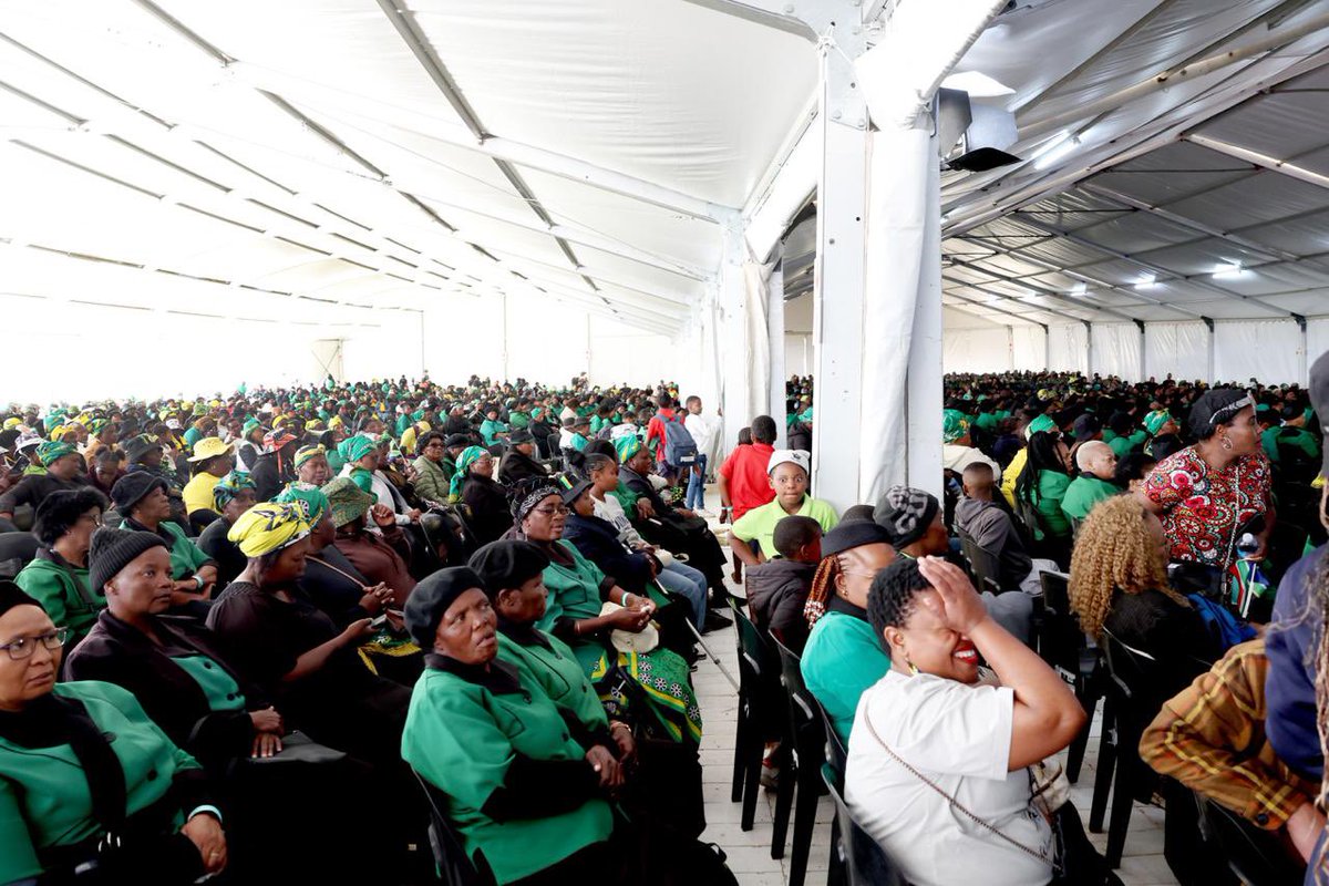 PresidencyZA's tweet photo. 70 Years of Women’s Power

President Cyril Ramaphosa calls on South Africans to honour the women of 1956 by delivering the future for which they marched during 2026 National Women’s Day Commemoration at the Union Buildings in Tshwane.

The President says the true measure of this 70th anniversary will be whether every woman and girl can grow up safe, healthy and confident in her future, with equal opportunity, equal rights and equal dignity.

#WomensDay