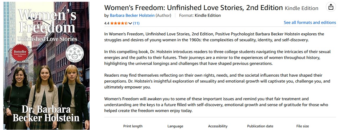 DrBholstein's tweet photo. Women's Freedom: The Dawn Of Possibilities - This book will take you on a nostalgic journey! #historical #fiction #romance #nostalgia https://t.co/aM2zURc74Z https://t.co/foRLD4iHFa