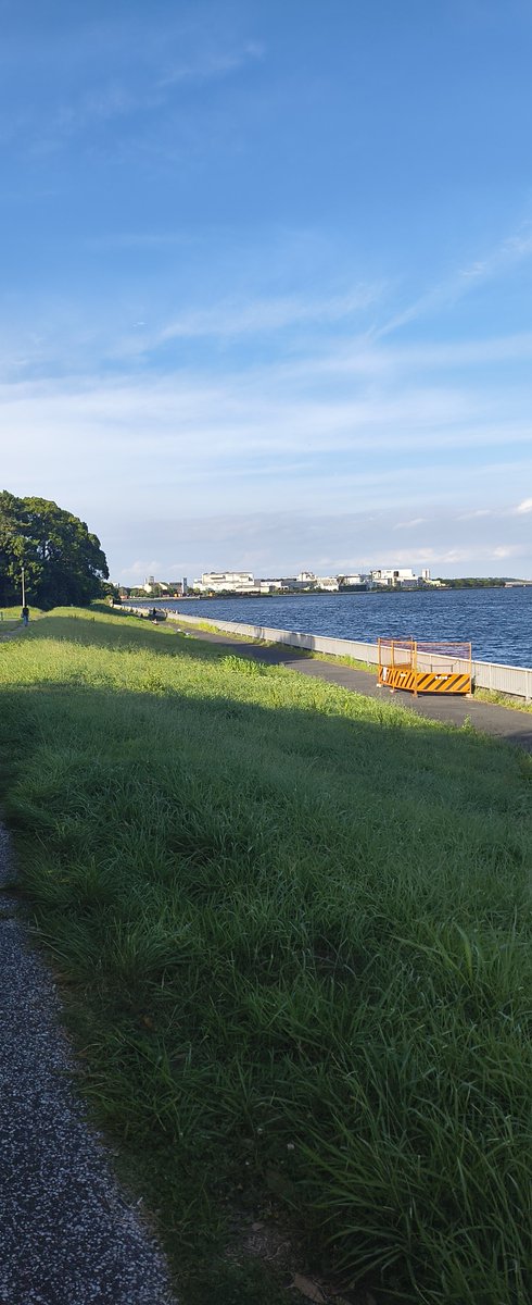 thirstofheart's tweet photo. 京浜島つばさ公園に来ました‼️🚲🚲🚲
此処からは
羽田空港✈️の飛行機✈️の離着陸を
間近で見ることができます‼️✈️✈️✈️
園内では
バーベキュー🍖等を
楽しむ人達が何人かいました。

#京浜島つばさ公園 https://t.co/chFDDIdQYc