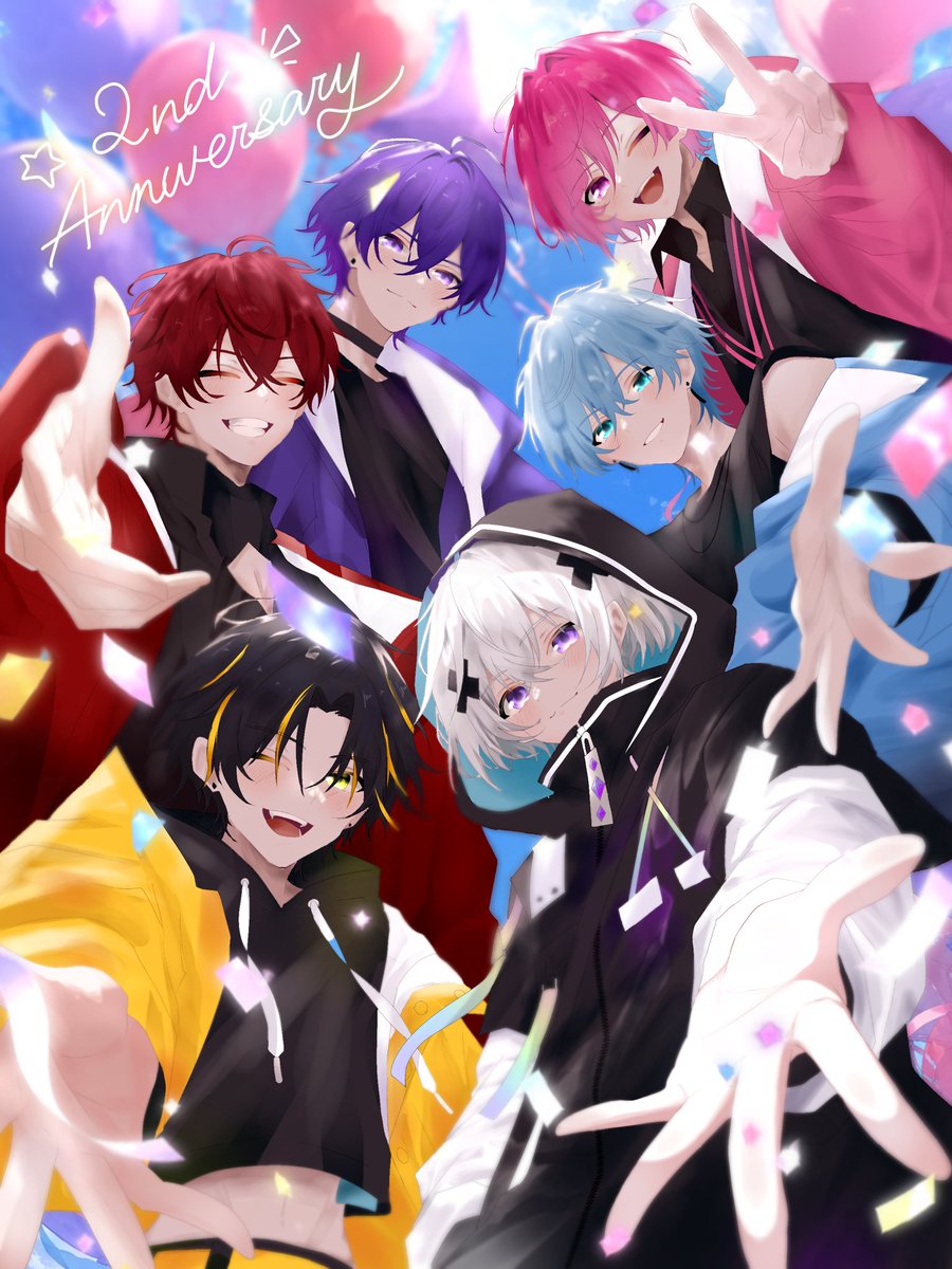 albino_maru__'s tweet photo. 2周年おめでとうございます🪄
これからも輝き続ける皆さんを応援し続けられますように°˖✧◝
 #めておら2周年  #めてのーと https://t.co/Tk3gqSTTV7