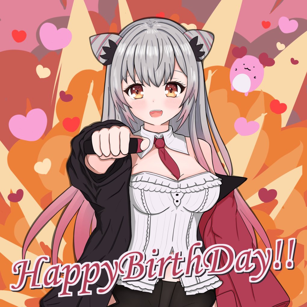 Yoruyosi's tweet photo. パトラちゃん爆誕！！
🎉お誕生日おめでとうございますーー！！🎂

3Dライブ楽しみにしてます～～～～！！
 #パトラのアトリエ
#周防パトラ生誕祭 https://t.co/Mb8WOTb4Fs
