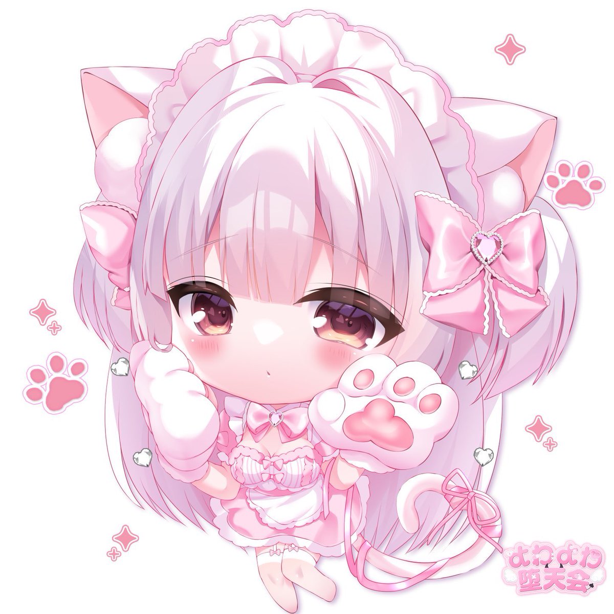 堕天使ちゃんSD🐱🐾🤍
