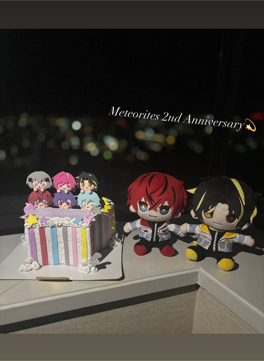 Luv_rosesama's tweet photo. Meteorites 2nd Anniversary ﾉω･）💫
︎︎⟡ #めておら2周年  #ロゼみて https://t.co/qqUWn7NTPD