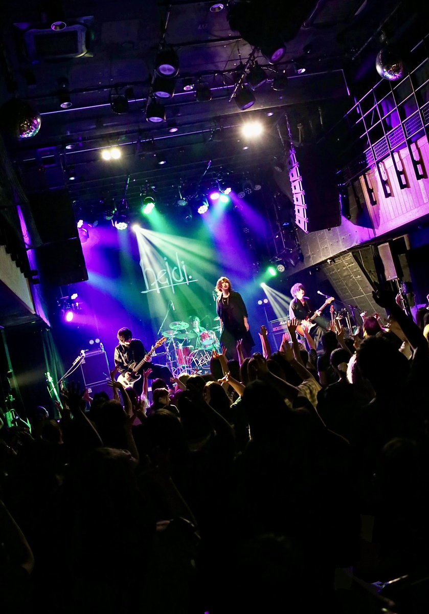heidi_staff's tweet photo. heidi. 20th Anniversary tour MUSEUM-FINAL-@ Veats shibuyaありがとうございました！

全14公演、無事完走！
ありがとうございました。

▼次回ライブ
8月17日　浴衣祭2026
8月18日　ナオBirthday live 2026

詳細→https://t.co/qdnjPaFSpg

Live Photo by masa(@masametal ) https://t.co/hN73x077Aa