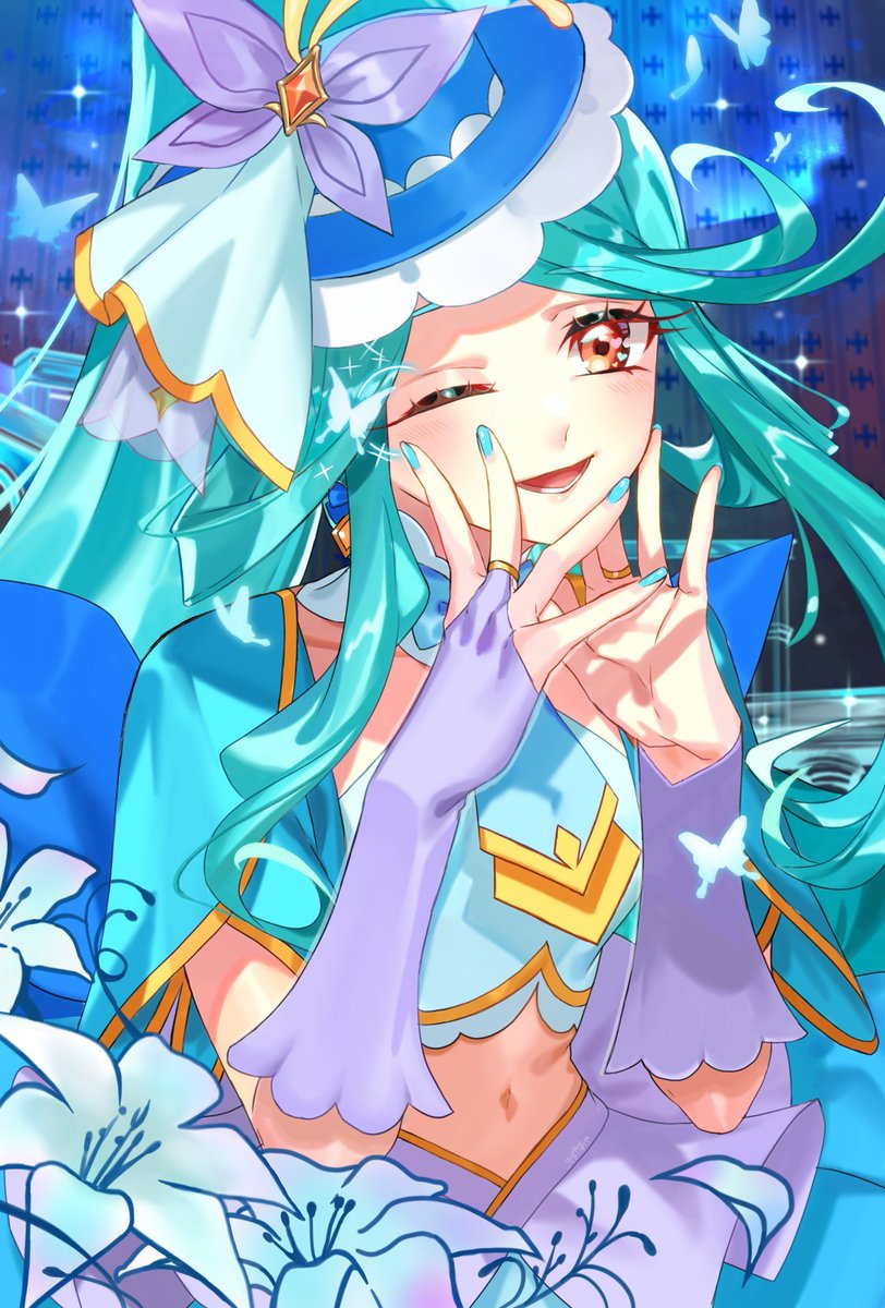 nobasaku_555's tweet photo. 🦋解き放て！内なる真実の香り🦋
#キュアエクレール生誕祭2026 https://t.co/F89SypjGju