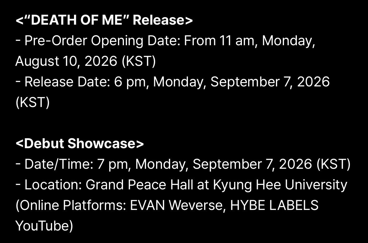 EVANPOPBASE's tweet photo. EVAN 1st Mini Album “DEATH OF ME”

#에반 #EVAN #희승 #HEESEUNG https://t.co/0AJV4Lngi2
