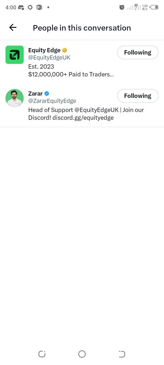 EarningArena's tweet photo. @ZararEquityEdge @EquityEdgeUK I've been following and participating I just hope to be among the beautiful green community someday! https://t.co/KXEBClbRG2