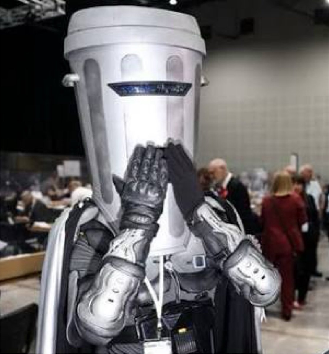 supertanskiii's tweet photo. My hairdresser lives in Frinton, the posh part of the Clacton constituency, to my surprise she told me that not only is everyone talking about how they’re going to vote for Count Binface but a local resident has built a replica out of bins. 

Imagine if he fucking does it 😂 https://t.co/kz5BxK8YMI