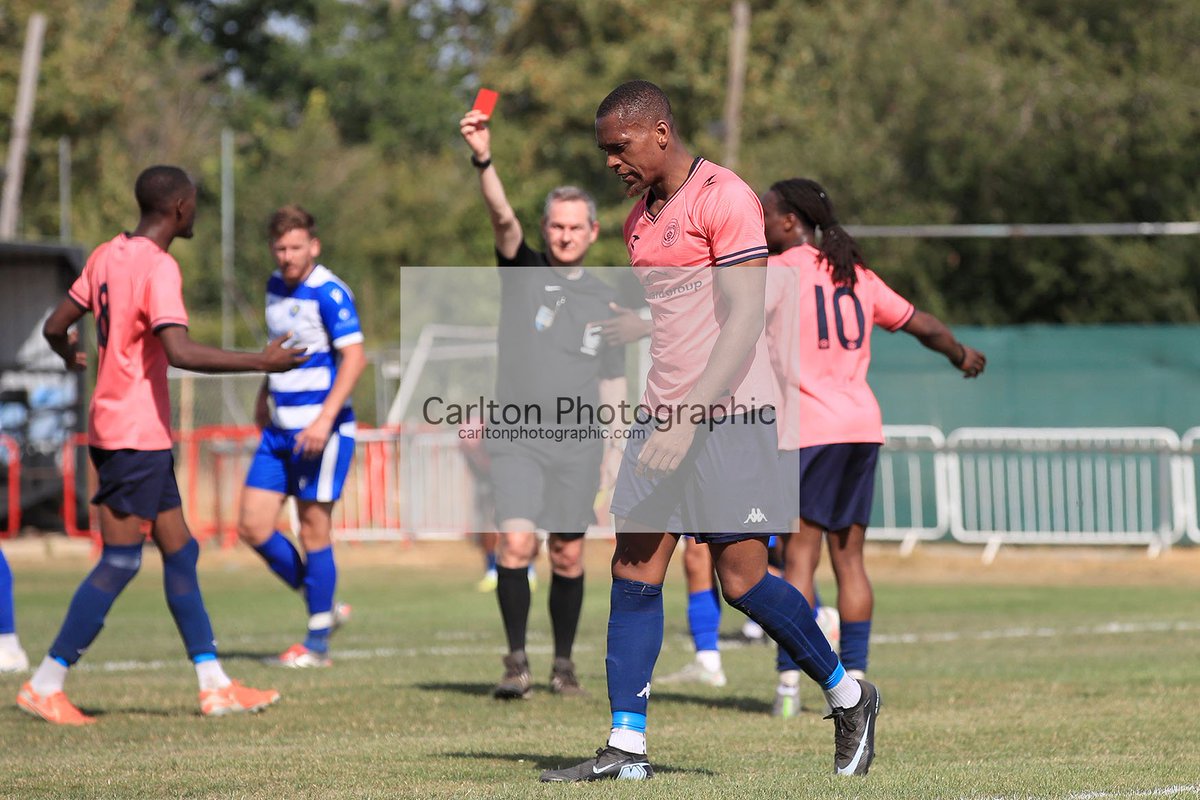 carlo174's tweet photo. @chipsteadfcsurr were all out of luck in this closely contested match which was decided by a single goal and interesting officiating in their #facupextrapreliminaryround match vs @epsomEwellFC. 
Images here: https://t.co/zVfTM4E9L8 https://t.co/ah1JEYbEi5
