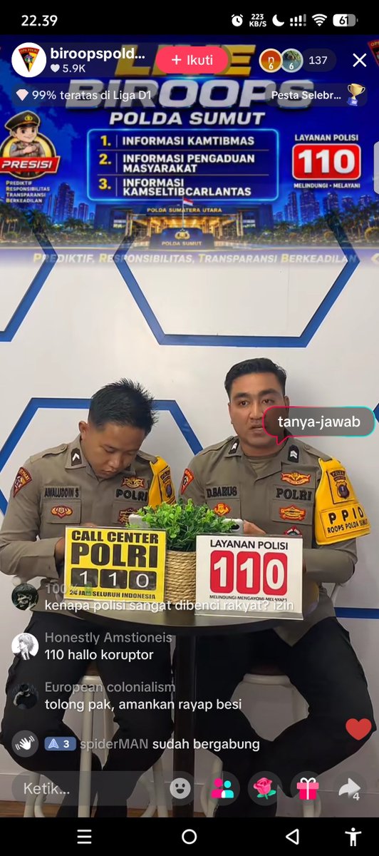 moonwyou_'s tweet photo. Kdng gw cape baca komentar2 tiktok yg kaya gini, tp jg paham kenapa masyarakat punya rasa kekecewaan sama instansi ini.. 
Cuma kdng ksian aja ketika mereka menyampaikan suatu himbauan komen nya malah oot semua https://t.co/yCSoeqc2Iq