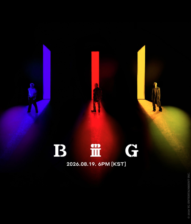 AboutMusicYT's tweet photo. BIGBANG announces their comeback with a digital single, BiiiG, out August 19th. https://t.co/SM4UiGcO65