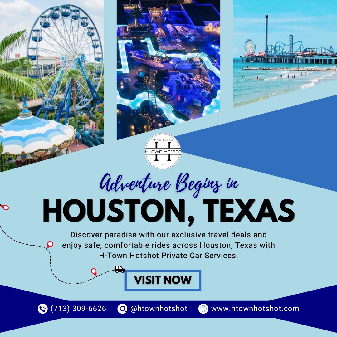 HtownHotshot's tweet photo. Adventure begins in Houston, Texas! ✈️🌴 Discover new destinations, create unforgettable memories, and make every journey stress-free with safe and reliable transportation.

#houstontexas #travelhouston #htownhotshot #privatecarservice #houstontravel https://t.co/qt9oYDt5gx