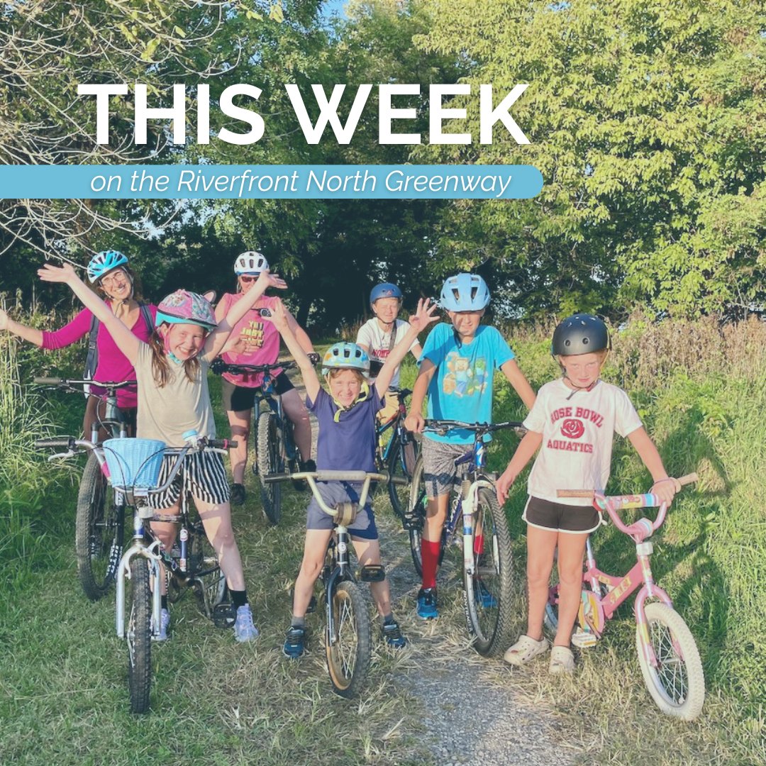 RiverfrontNorth's tweet photo. Whether you're looking to join in on a free outdoor program or volunteer with us along the river, here's your lineup for the week! 

Please register at https://t.co/jBiKtNx38s! https://t.co/qGPHASH3la