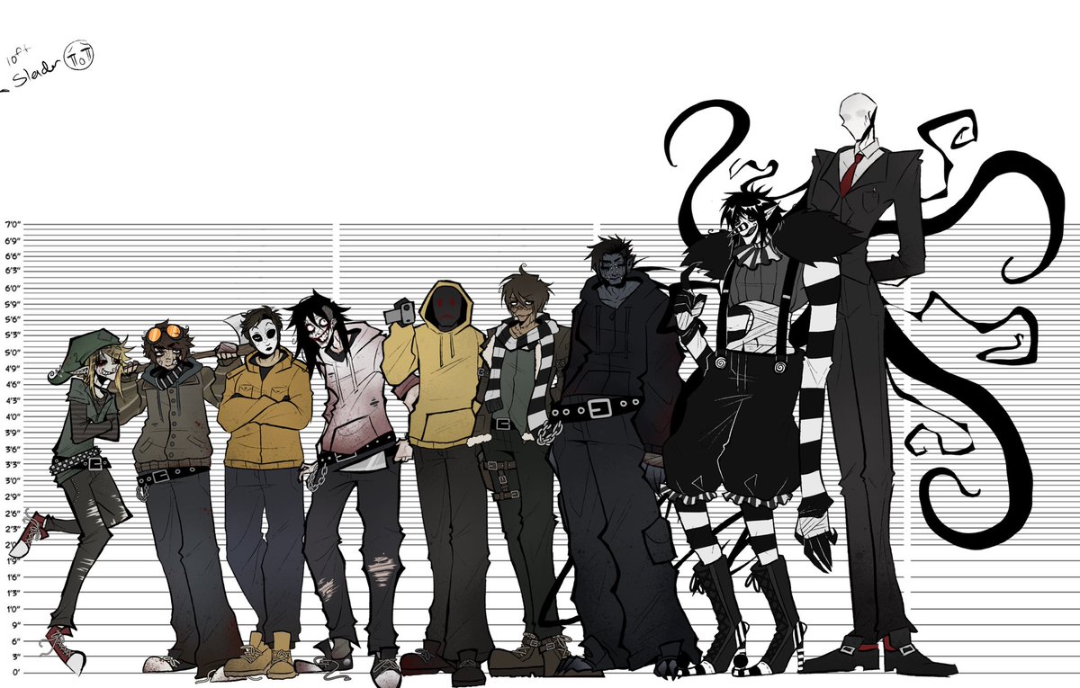 kitty_of_doom's tweet photo. Tears in my fucking eyes why is he so god damn tall #creepypasta #creepypastatwt #slenderman #slenderverse https://t.co/EDxj2RhqyZ