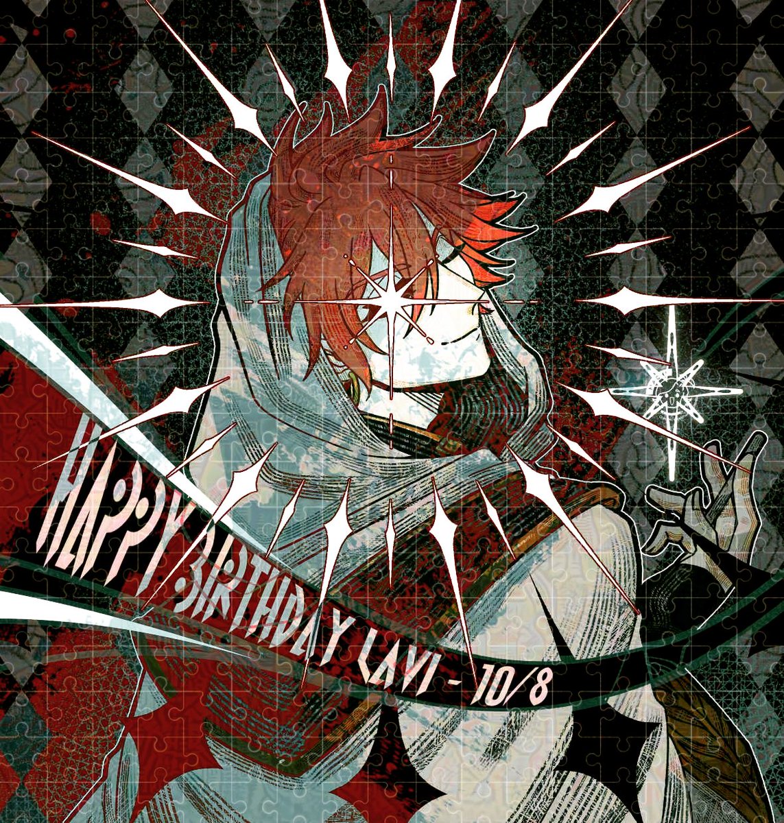 Machi3472805's tweet photo. Happy Birthday Lavi 🥳🎂
I was so sad that the new chapter didn't come out last month so I could see Lavi's new eyes and draw it along with the outfit from Animate card for his birthday
But I think covering also gives it a different vibe
#dgrayman
#ラビ生誕祭2026 #ラビ誕生祭2026 https://t.co/MFpsp4XI2Z
