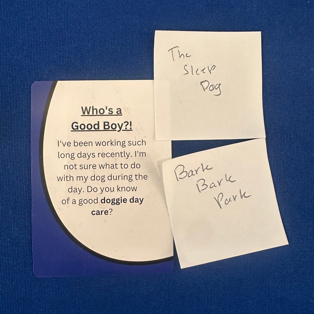 789gamesonX's tweet photo. I've been working such long days recently. I'm not sure what to do with my dog during the day. Do you know of a good doggie day care?
-The sleep dog -Bark Bark Park
#doggiedaycare #barkpark #dogpark #games #789games https://t.co/rz9lwY3B3O
