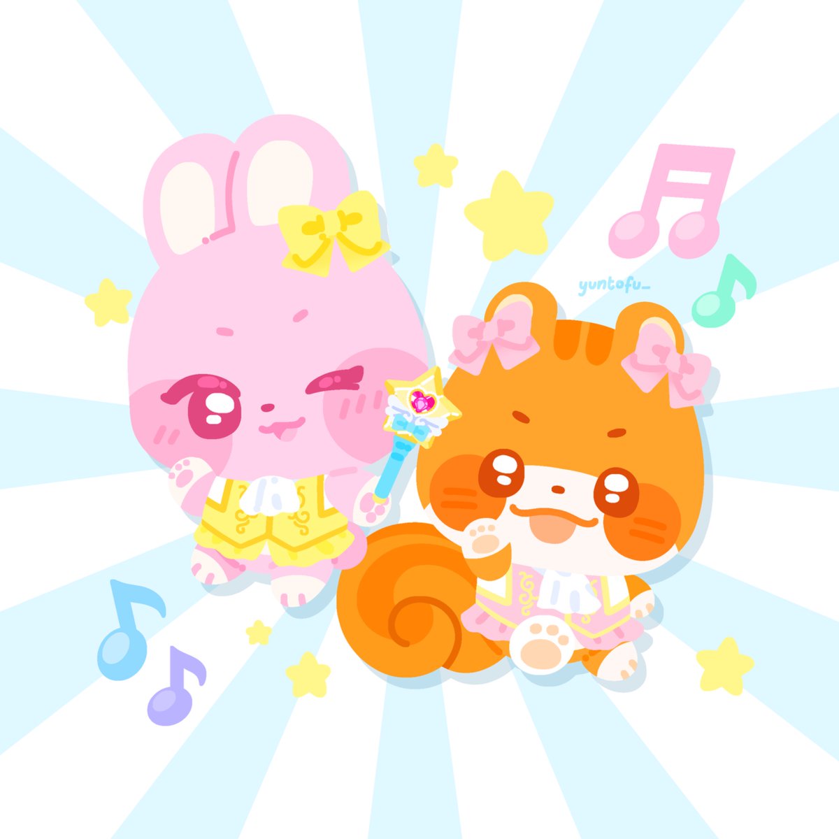 yuntofu_'s tweet photo. 🐿️🐰💖

#ANITEEZfanart https://t.co/lCPX12XFYD