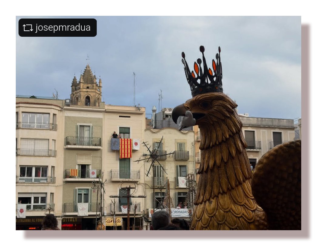 aligadeReus's tweet photo. Repost @josepmradua
Àliga i Prioral.
Captant Sant Pere, la festa major de Reus! Màxima expressió de cultura popular
#Reus #catalunyaexperience #culturacatalana #AligaDeReus #AliguesDeCatalunya
#AligaDeCatalunya #AliguesDelsPaisosCatalans #BallDeLAliga https://t.co/VLIHgOVqFB